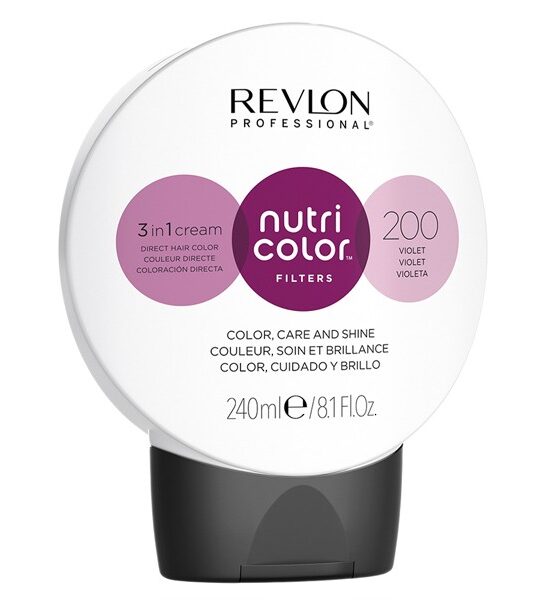 NEW Revlon Professional Nutri Color Filters 200 Violet – 240ml