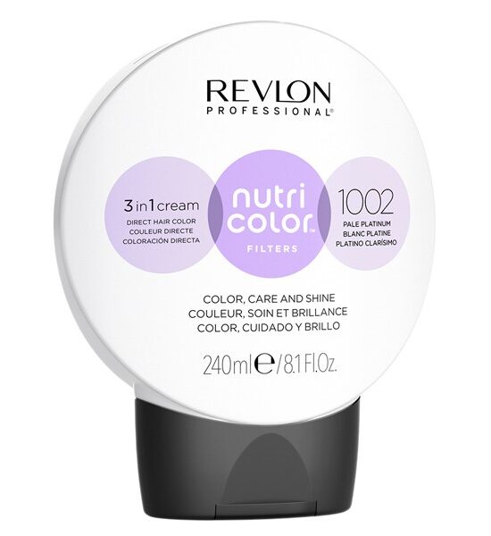 NEW Revlon Professional Nutri Color Filters 1002 Pale Platinum – 240ml