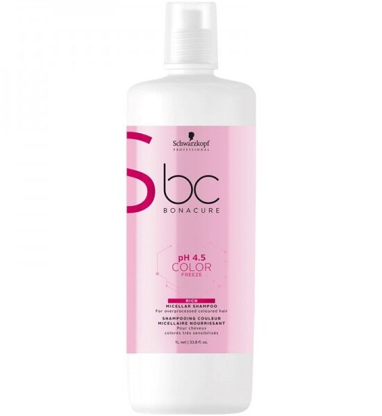 BC Bonacure pH 4.5 Color Freeze Rich Micellar Shampoo – 1L