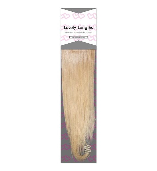 Lovely Lengths Clip-In Extensions 16 Inch 613 Bleach