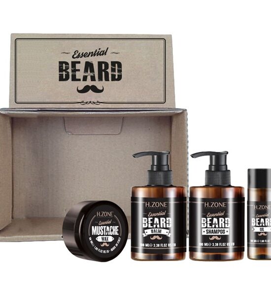 H.Zone Essential Beard Grooming Kit