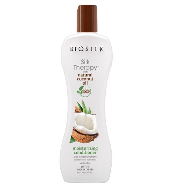 BioSilk Silk Therapy Coconut Oil Moisturizing Conditioner – 355ml