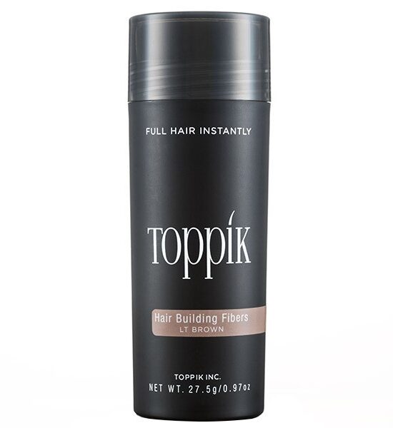 TOPPIK Hair Building Fibers – 27.5g (Light Brown)