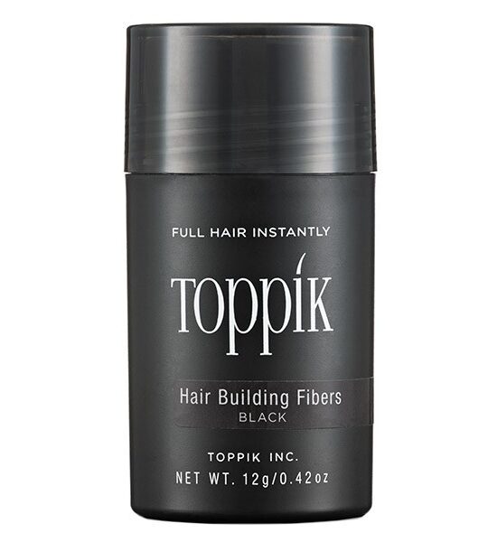 TOPPIK Hair Building Fibers (Black) – 12g
