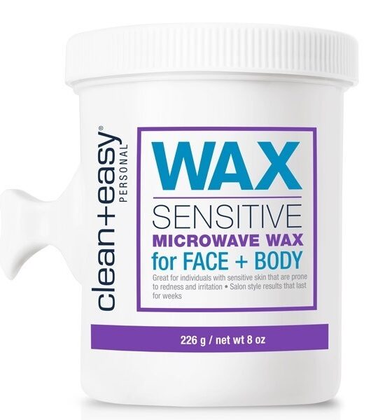 Clean+Easy Sensitive Microwave Wax for Face & Body – 226g