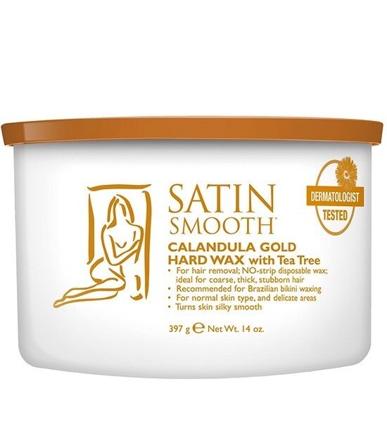 Satin Smooth Calendula Gold Hard Wax – 397g