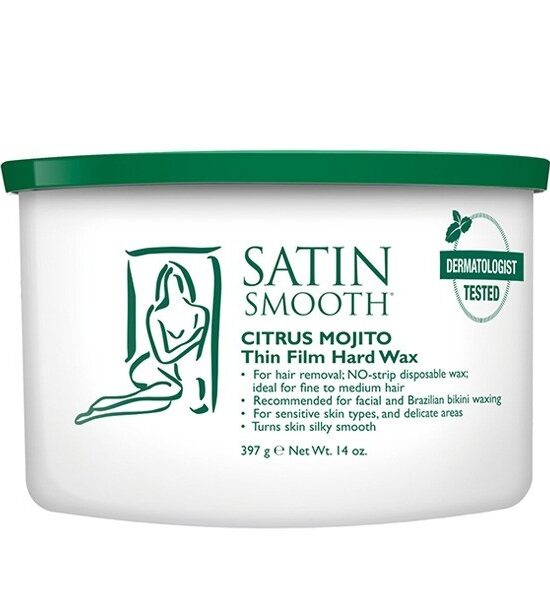 Satin Smooth Citrus Mojito Thin Film Hard Wax – 397g