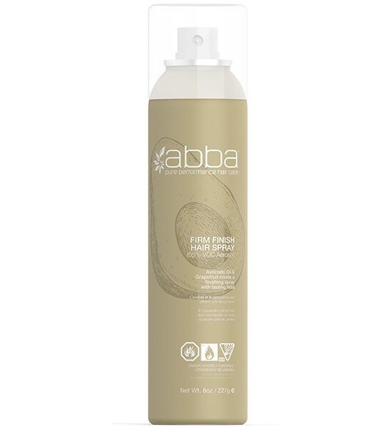 Abba Firm Finish Hair Spray (Aerosol) – 227g