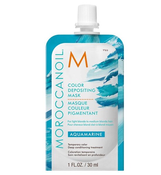 Moroccanoil Color Depositing Mask Aquamarine – 30ml