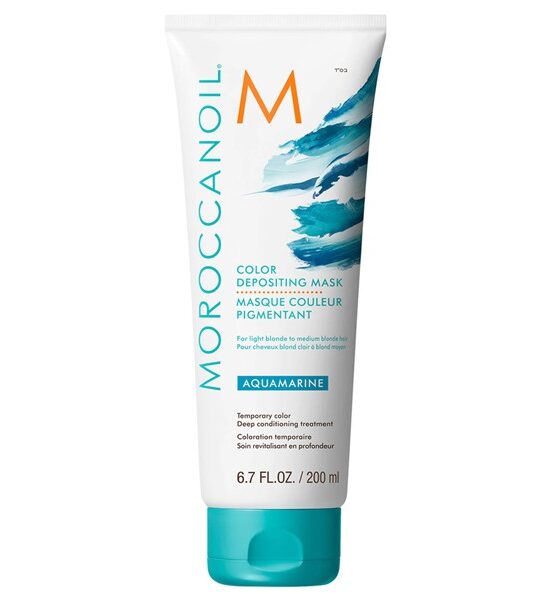 Moroccanoil Color Depositing Mask Aquamarine – 200ml
