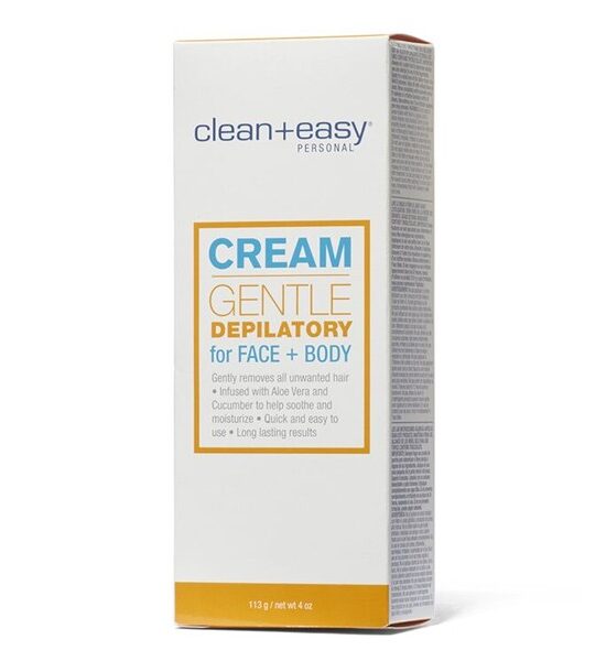 Clean+Easy Gentle Depilatory For Face & Body – 113g
