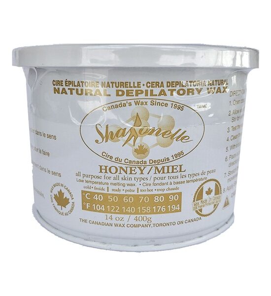 Sharonelle Microwave Natural Honey Soft Wax – 14oz