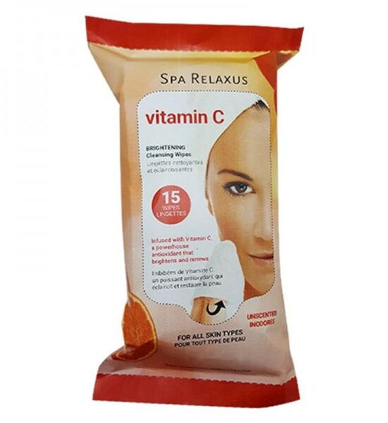 Relaxus Vitamin C Cleansing Wipes