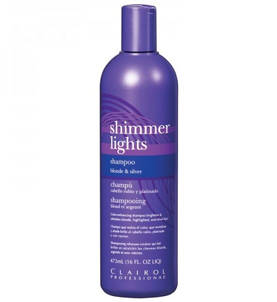 Clairol Shimmer Lights Blonde & Silver Shampoo – 473ml