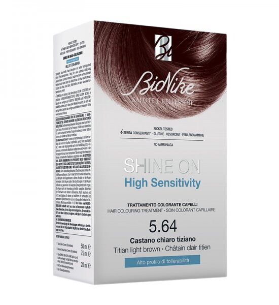 BioNike Shine On HS Hair Colouring Treatment – 5.64 Titian Light Brown
