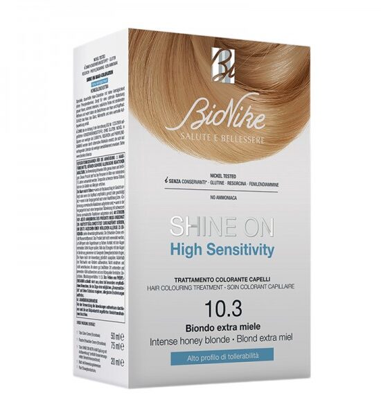BioNike Shine On HS Hair Colouring Treatment – 10.3 Intense Honey Blonde