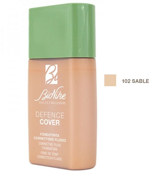 BioNike Defence Cover Corrective Fluid Foundation 102 Sable – 40ml
