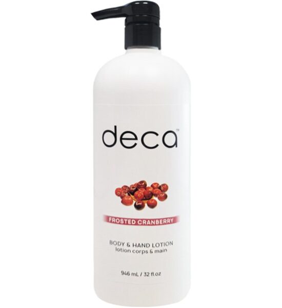 Deca Frosted Cranberry Body & Hand Lotion – 946ml