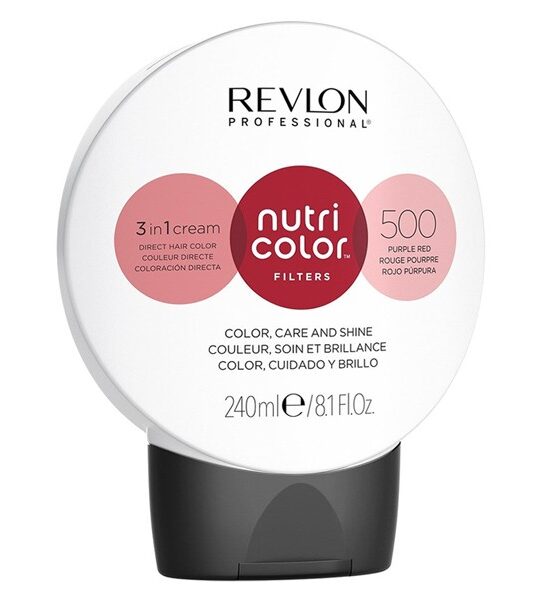 NEW Revlon Professional Nutri Color Filters 500 Purple Red – 240ml