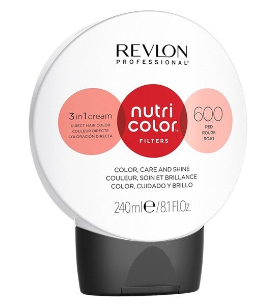 NEW Revlon Professional Nutri Color Filters 600 Red – 240ml